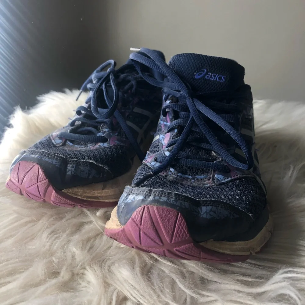 Asics womens gel excite 4 walking running athletic sneakers - Picture 4 of 7